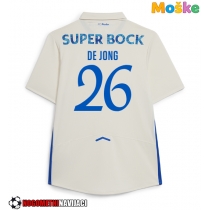 Moške Nogometnih dresov Porto Luuk de Jong #26 Tretji 2025-26 Kratki rokavi